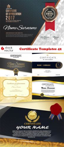 Vectors - Certificate Templates 42