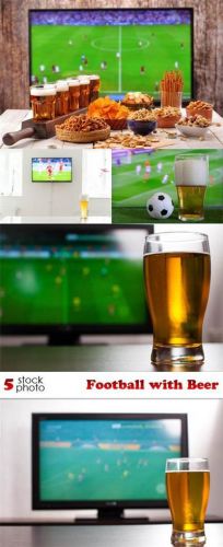 Stock Photos - Football with Beer