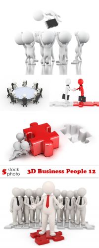 Photos -- 3D Business People 12