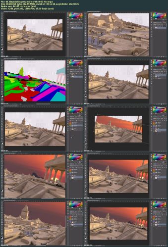 Creating an Ancient Temple Matte Painting in Photoshop