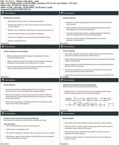 Linux Academy - Big Data Essentials