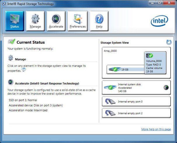Intel Rapid Storage Technology (RST) 15.5.0.1051 WHQL