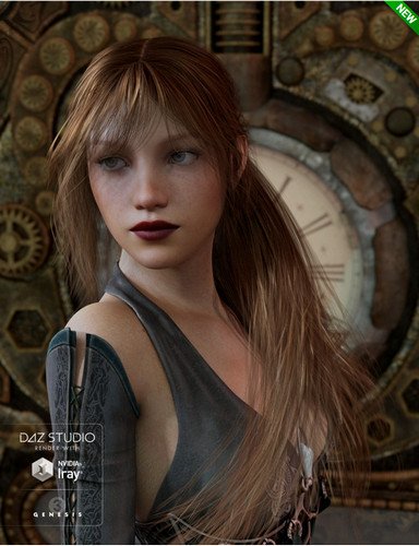 Dolly Changeable Hair for Genesis 3 Female(s) 