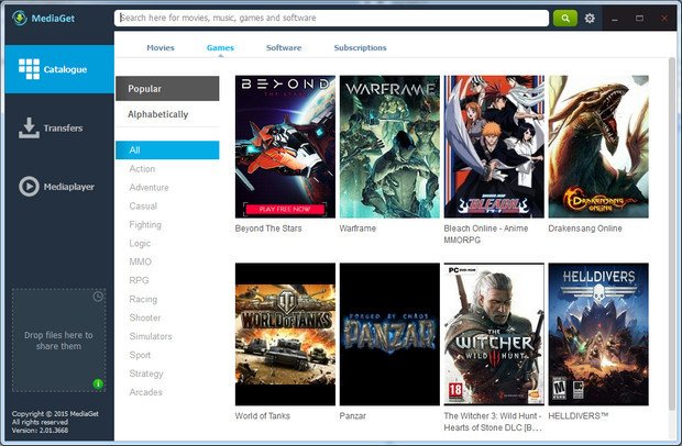 MediaGet 2.01.3726 Multilingual Portable 