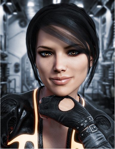 Ashley Hair for Genesis 3 Female(s) 