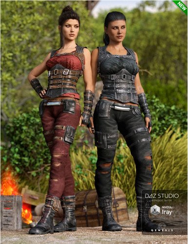 Relentless Mercenary Outfit Textures 