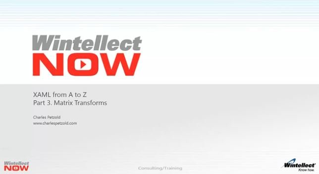 Matrix Transforms Video Training