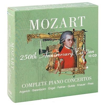 VA - Mozart 250th Anniversary Edition - Piano Concertos 10 CD (2005) FLAC