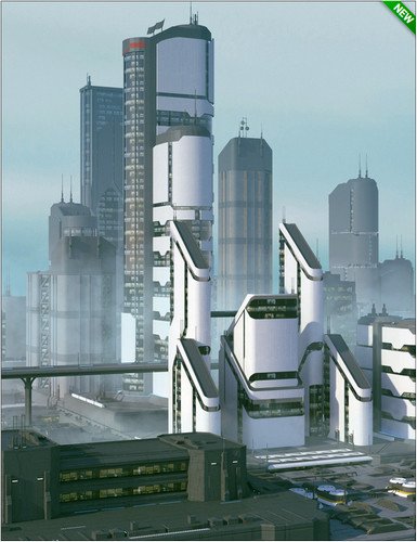 Greeble City Blocks 04 