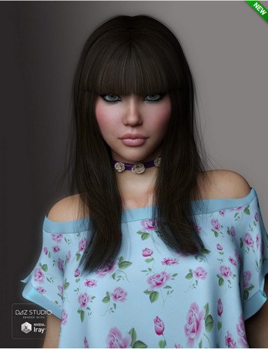 Nita Hair for Genesis 3 Female(s) 