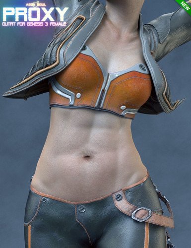 Proxy Outfit for Genesis 3 Female(s) 