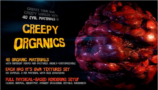 Creepy Organics - UE 4 Marketplace