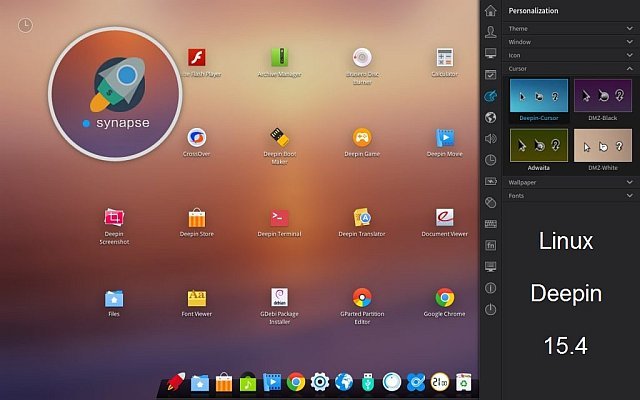 Linux Deepin 15.4 64-bit