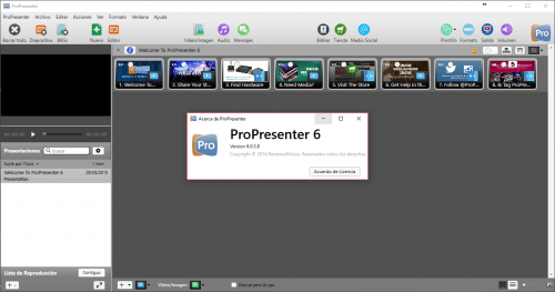 ProPresenter 6.0.3.8