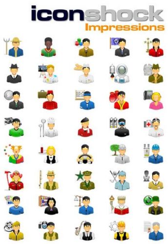 Impressions - Jobs icons Collections - pack 03