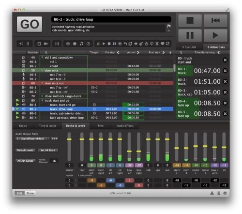QLab 4.0.11 Pro Bundle MacOSX