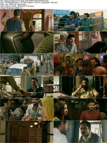 Raees 2017 Hindi 720p BRRiP 1.3GB ShAaNiG