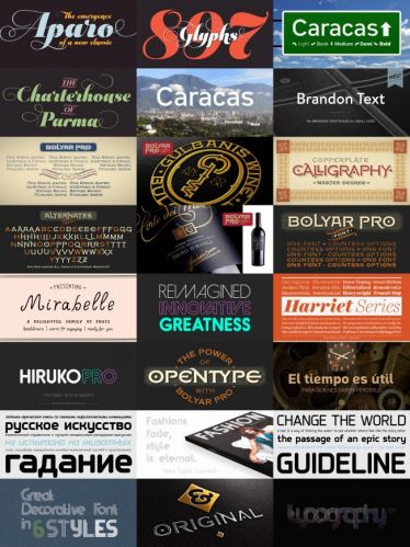 520+ Fonts Bundle Collection - pack 52