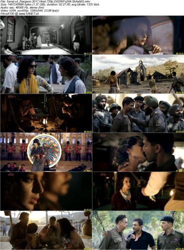 Rangoon 2017 Hindi 720p DVDRiP x264 ShAaNiG