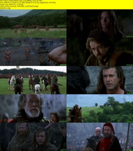 Braveheart 1995 720p BRRip x264-x0r