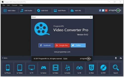 program4pc video converter pro activation key free