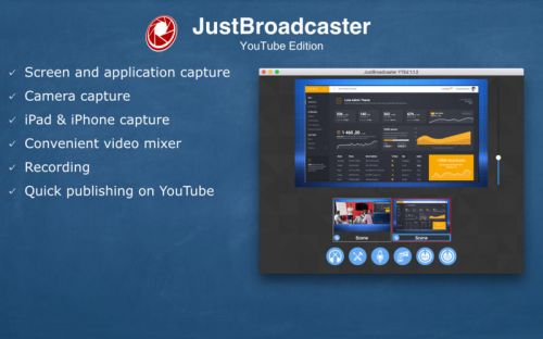 JustBroadcaster for YouTube 1.7.4 MacOSX
