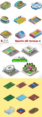 Vectors - Sports 3D Arenas 2