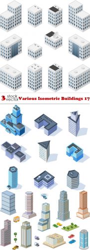 Vectors - Various Isometric Buildings 17