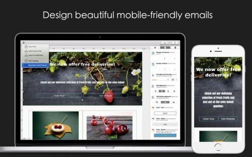 Dragon Responsive Email Designer 2.70 Mac OS X
