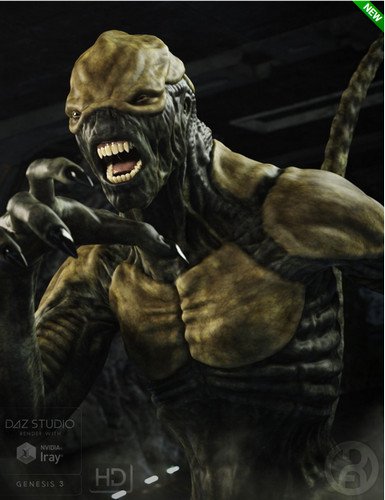 Gigalien for Genesis 3 Male 