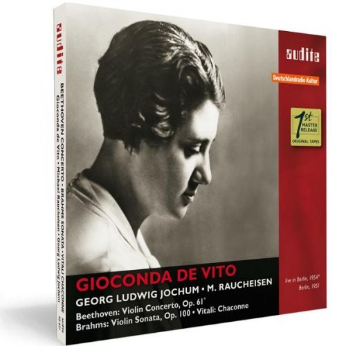 Gioconda de Vito plays Beethoven, Brahms &amp; Vitali (2015) MP3 320 kbps