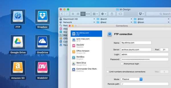 CloudMounter v2.1 Mac OS X