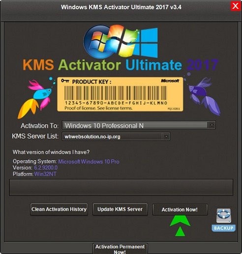 Windows KMS Activator Ultimate 2017 v3.4 Portable
