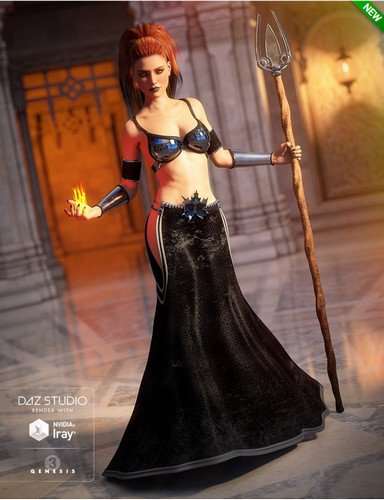 Mystical Mage for Genesis 3 Female(s) 