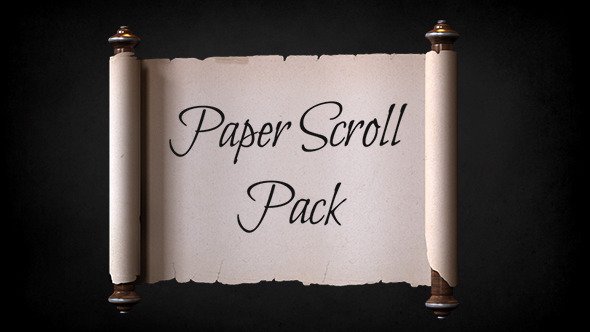 Paper Scroll Pack Template - Project for After Effects (Videohive ...