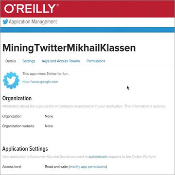 Mining the Social Web - Twitter Video Training