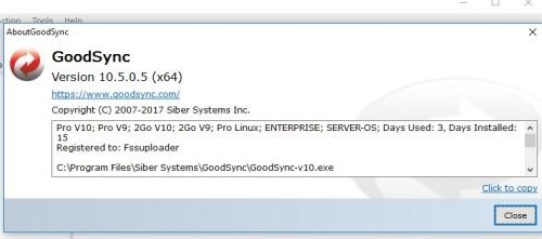 GoodSync Enterprise v10.5.0.5