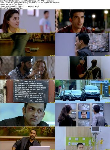 Naam Shabana 2017 Hindi 1CD DvDRip x264 AAC Hon3y