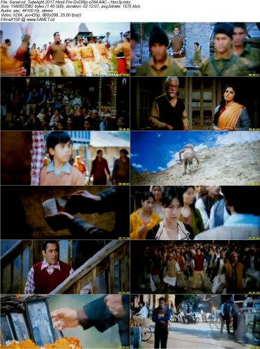 Tubelight 2017 Hindi Pre-DvDRip x264 AAC Hon3y