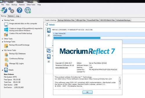 Macrium Reflect All Editions v7.0.2199 (x86/x64)