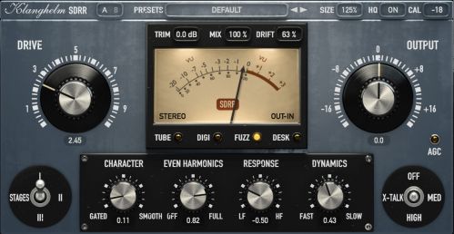 Klanghelm SDRR 2 saturation chameleon v2.0.1 WiN OSX-SYNTHiC4TE