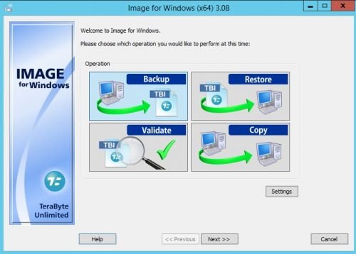 TeraByte Drive Image Backup &amp; Restore Suite v3.08
