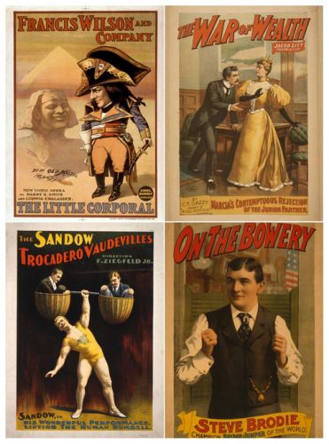 Advertising posters and billboards Strobridge &amp; Co. Lith (1870-1920) Part 4