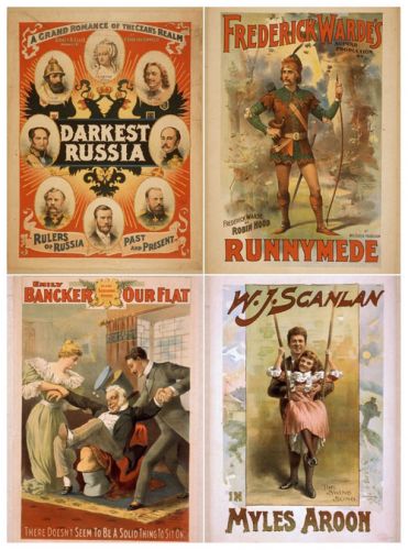 Advertising posters and billboards Strobridge &amp; Co. Lith (1870-1920) Part 3
