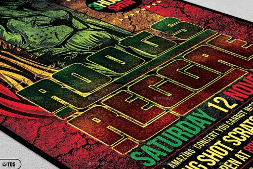 GraphicRiver Roots Reggae Flyer Template