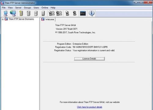 Titan FTP Server v17.0 Build 3071 Enterprise