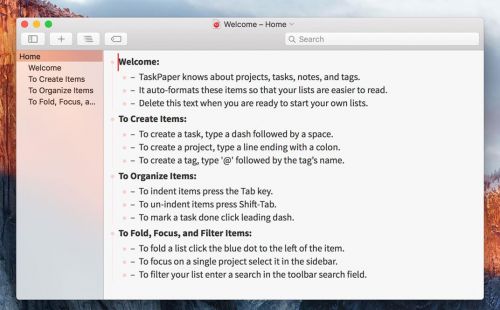 TaskPaper 3.7.3 MacOSX