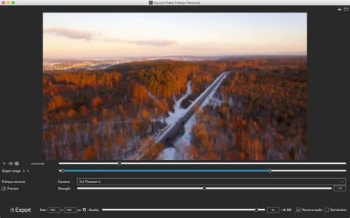 liquivid Video Fisheye Removal 1.0.2 Mac OS X