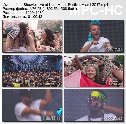 Showtek live at Ultra Music Festival Miami 2017