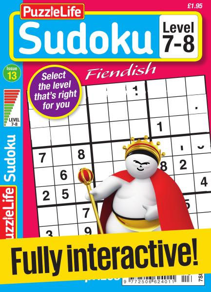 Download PuzzleLife Sudoku Fiendish Issue 13 2017 SoftArchive